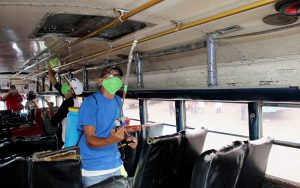 Cooperativas de transporte de Nicaragua realizan la desinfección de buses urbanos e interurbanos item-thumbnail