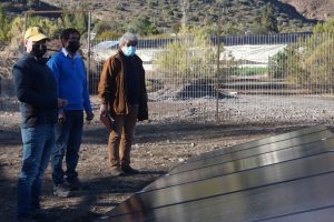 Minera Los Pelambres y Dirigentes Precisan en Terreno Proyectos e Iniciativas Acordadas Para el Valle Alto de Salamanca