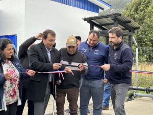Inauguran Obras de Agua Potable Para la Comunidad de El Malito en Alto Palena