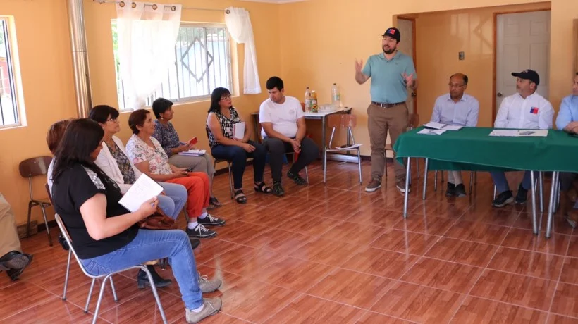Autoridades de Ñuble Analizan Proyecto de Dotación de Agua Potable Rural a los Sectores de Reloca Alto y San José