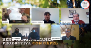 Renovación de convenio de Indap y Capel beneficia a 76 pequeños productores de uva pisquera item-thumbnail